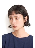 前髪短め