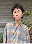 スパイキーショート/ニュアンスパーマ/メンズカット/メンズ