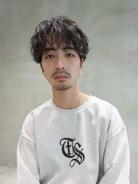 バイフィフス 原宿/表参道(by fifth) マッシュシャドウパーマスパイラルパーマ大人メンズヘア