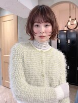 ローレン(LOREN)&nbsp;黒髪/ボブルフ/ネビージュ/小顔/ワンレン/栄/髪質改善/前髪