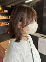 リンダイーロ(Linda Hiro)&nbsp;【札幌円山】ボブレイヤー/くすみベージュ/イルミナカラー