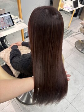 ロンドメリア 天神大名店(Lond Melia) 着物ヘア/大人ガーリー/ダークアッシュ/似合わせカット