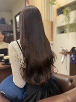 ヘアケアアンドヘアデザイン リベール(L:belle)&nbsp;大人の艶髪ロング。ショコラブラウンで叶える上品な透明感