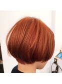 【REJOICE　hair】ORANGEマッシュショート☆