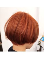 リジョイスヘア(REJOICE hair) 【REJOICE hair】ORANGEマッシュショート☆