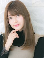 ヘアサロン ナノ(hair salon nano) うるツヤカラーで透け感ある大人っぽさを