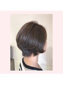 chouchou旭店★柔らかショートボブ×グレージュカラー