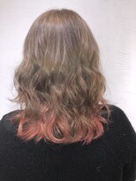 アンク クロス 池袋北口店(ANKHCROSS) 《アンククロスYUKI》ミルクティー×インナーピンク