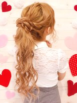 ヘアメイク エンカレッジ(HAIR MAKE encourage)&nbsp;アレンジポニーテール