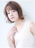 30代40代オススメ大人かわいい愛され抜け感ボブ