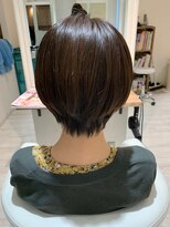 ロワゾ ヘア デザイン(L'OiSEAU HAIR DESIGN) ひし形ショートボブ