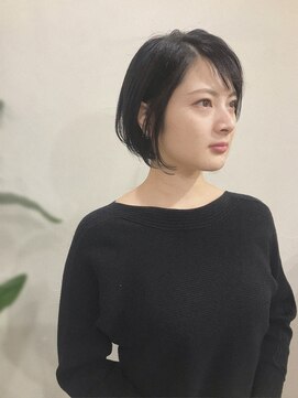 アリウス(ALIUS by posh) 【ALIUS 池袋 小川】ボブ×シアーカラー暗髪