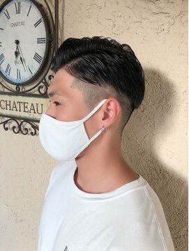 プリモ ココ 鍋島店(Primo coco.) メンズショート　ツーブロック