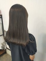 アンドヘアー(AND HAIR) 切りっぱなしグレー
