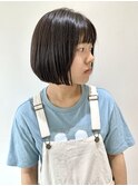 【FOLK】まとまりがよくてお手入れ簡単なナチュラルボブ♪