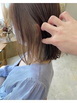 マロウ(mallow) 《花屋併設》インナーカラー/ミルクティアッシュ@20代30代40代