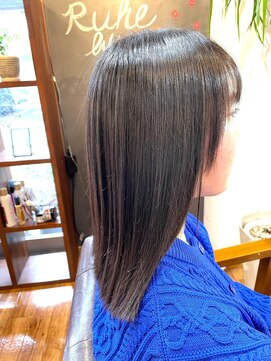 ルーエ バイ ヘアー(Ruhe by hair) 縮毛矯正