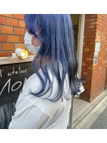 ヘアアトリエコモノ(hair l'atelier KoMoNo) 【2bleach】【韓国風】クリアブルー！
