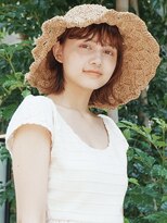 レッド(RED)&nbsp;外はねワンレングス