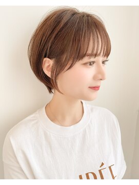 ルエ(rue) 大人可愛い30代40代50代◎大人ナチュラルレイヤーショートボブ