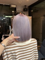 ラフ(LAFF)&nbsp;#黒髪#ボブルフ#ネビージュ#小顔#ワンレン