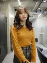 スラップス(SLAPS.)&nbsp;セミロング　アッシュブラウン