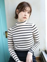 バース(BIRTH)&nbsp;天神【BIRTH】外ハネショート×ショコラアッシュ　12