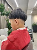 フェードマッシュショート × キッズショート