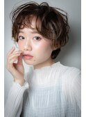 フレンチガーリーハイライトマッシュパーマx北浦和20代30代40代