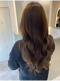 髪質改善*ロングレイヤーグレーベージュ*美髪【Zina船橋】