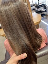 ユウヘアー 石川橋店(U Hair)&nbsp;美髪ロング/ベージュカラー/艶カラー