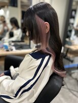 ラフ 難波店(LAFF)&nbsp;#セミディ#シアーカラー#ショートヘア#姫カット#ダークアッシュ