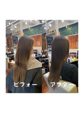 スミカ(sumica) #グレージュ　#艶髪 #白髪ぼかし