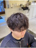 谷奥が作る【波巻きニュアンスパーマ】