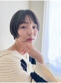 マッシュスタイル　ガーリーショート