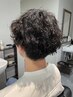 カット+特殊パーマ（スパイラル、ツイストスパイラルなど）