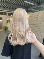 ラナンバイシダ(ranan by sida)&nbsp;ハイトーンカラー10代20代ホワイトベージュ