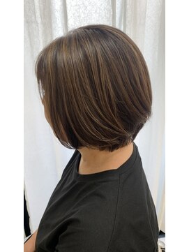 松本平太郎美容室 大宮店 イノアカラー×シルバー