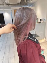 テトラ バイ ネオリーブ 横浜西口店(tetra by neolive)&nbsp;ミルクティーベージュ×ペールピンク＊*【横浜/横浜駅】