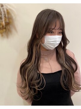 マージュ ギンザ(marju GINZA) インナーカラー『ミルクティーベージュ』