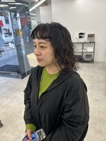 ブラウン(Brown)&nbsp;ツイストスパイラルパーマ