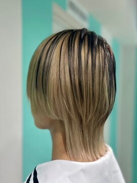 マティーナ ヘアー 池袋(Matina hair) ウルフ×アンブレラカラー　池袋美容室