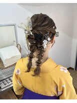 オウン(AUN)&nbsp;卒業式ヘアセット
