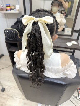 カリーノ 表参道(CARINO) 【推し活】ハートポニーテール