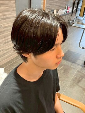 アイコニック 日進梅森台店(ICONIQ) メンズ/メンズカット/メンズショート/センターパート