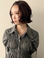 アルコイリスバイドールヘアー(ARCOIRIS by Dollhair)&nbsp;都島/切りっぱなしボブ／タッセルボブ/レイヤーカット/韓国