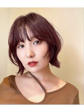 ビーラインブライトリー(Beeline★Brightly) フェイスレイヤー×ボルドーカラー