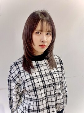 ハッシュカット/レイヤー/ウルフ