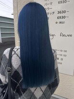 ヘアデザインフルーヴ(hair design fleuve)&nbsp;ブルー