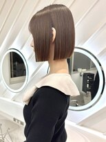 ロンドヴァリー 渋谷店(Lond vallee)&nbsp;縮毛矯正で作る時短ヘア/ミニボブレイヤー